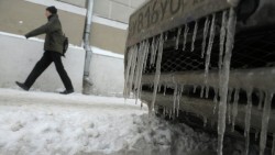Москва попала под ледяной дождь Москва попала под ледяной дождь